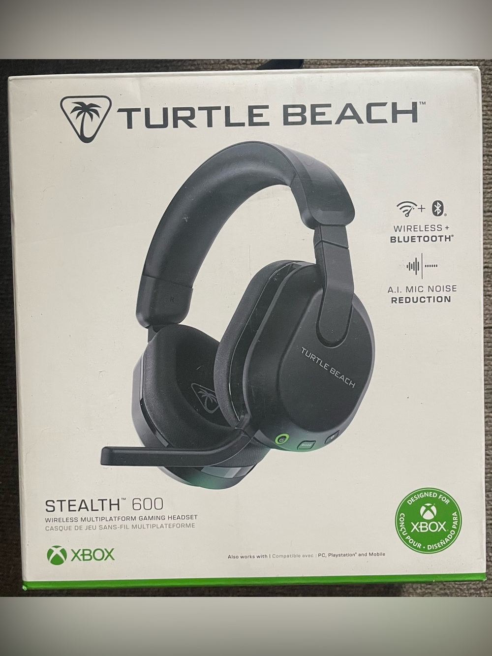 New Open Box Turtle Beach Stealth 600 Wireless Gaming Headset for Xbox